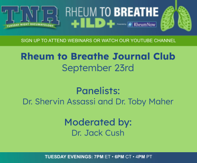 ILD Journal Club Sept 23 at 7pm EST