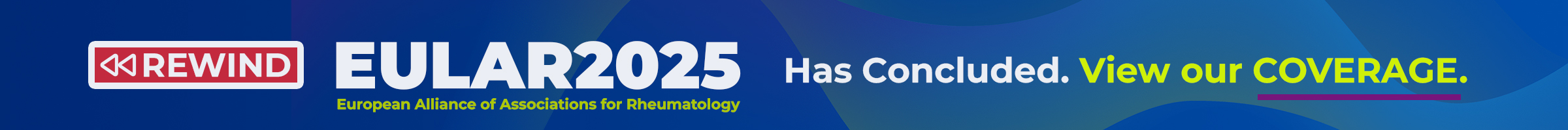 EULAR 25 Banner
