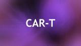 CAR T on purple background