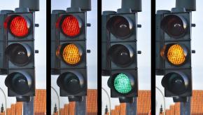 multiple traffic lights