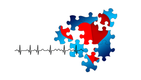 heart in a puzzle