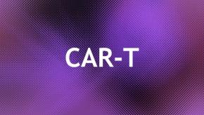 CAR T on purple background
