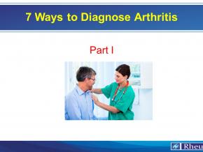 Arthritis,exam,diagnosis