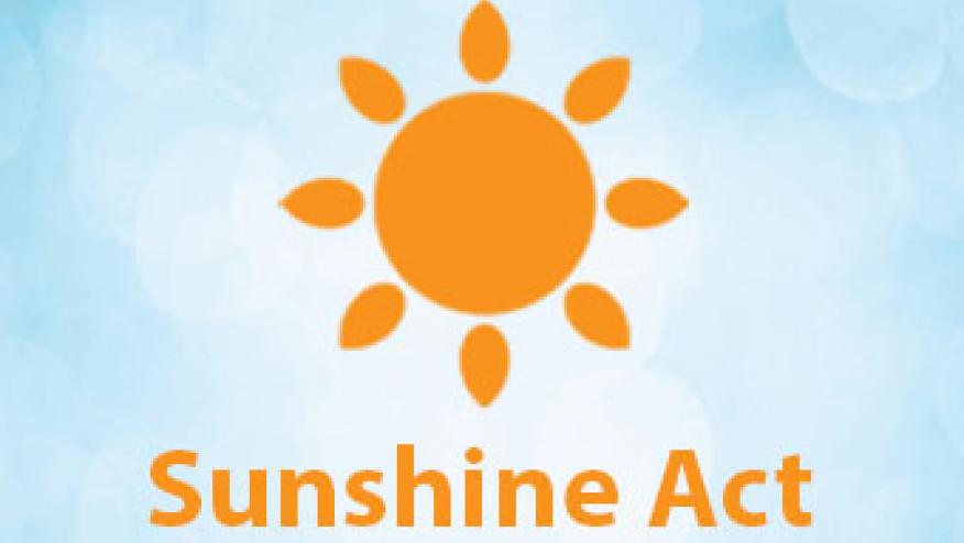House Bill Threatens Cme Exemption From Sunshine Act Reporting | Rheumnow