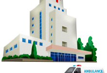 hospital, ambulance, ER