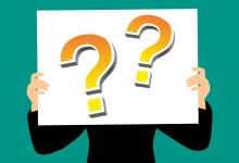 question marks