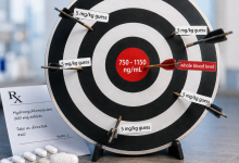 HCQ target dosing using bullseye imagery