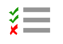 Checklist survey