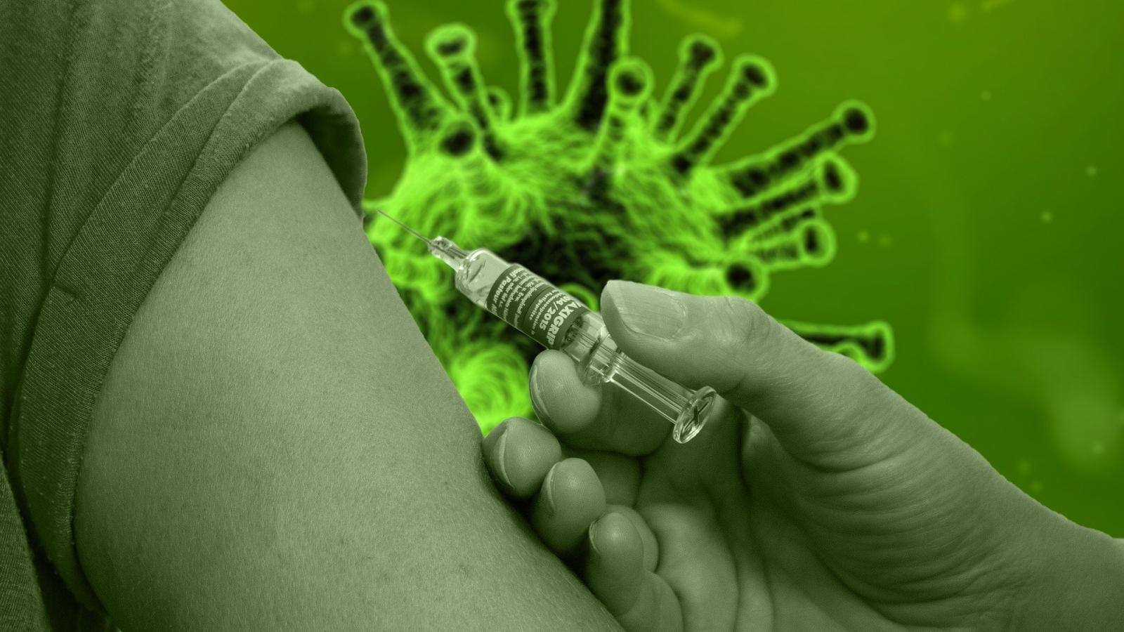 COVID,vaccinate,injection,green