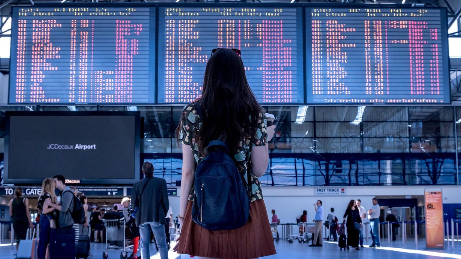 airport,flight,travel,woman