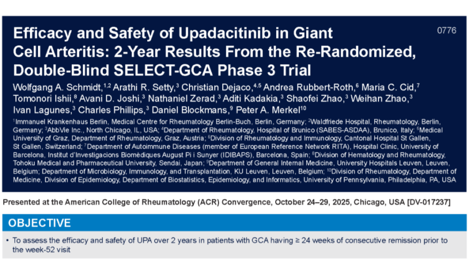 AbbVIe November Poster Front End Image