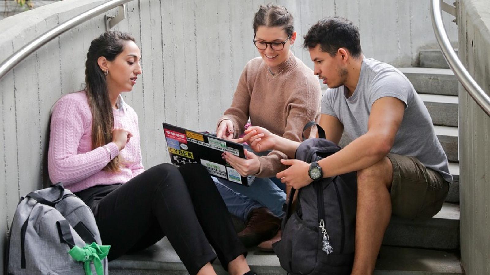 students.studying