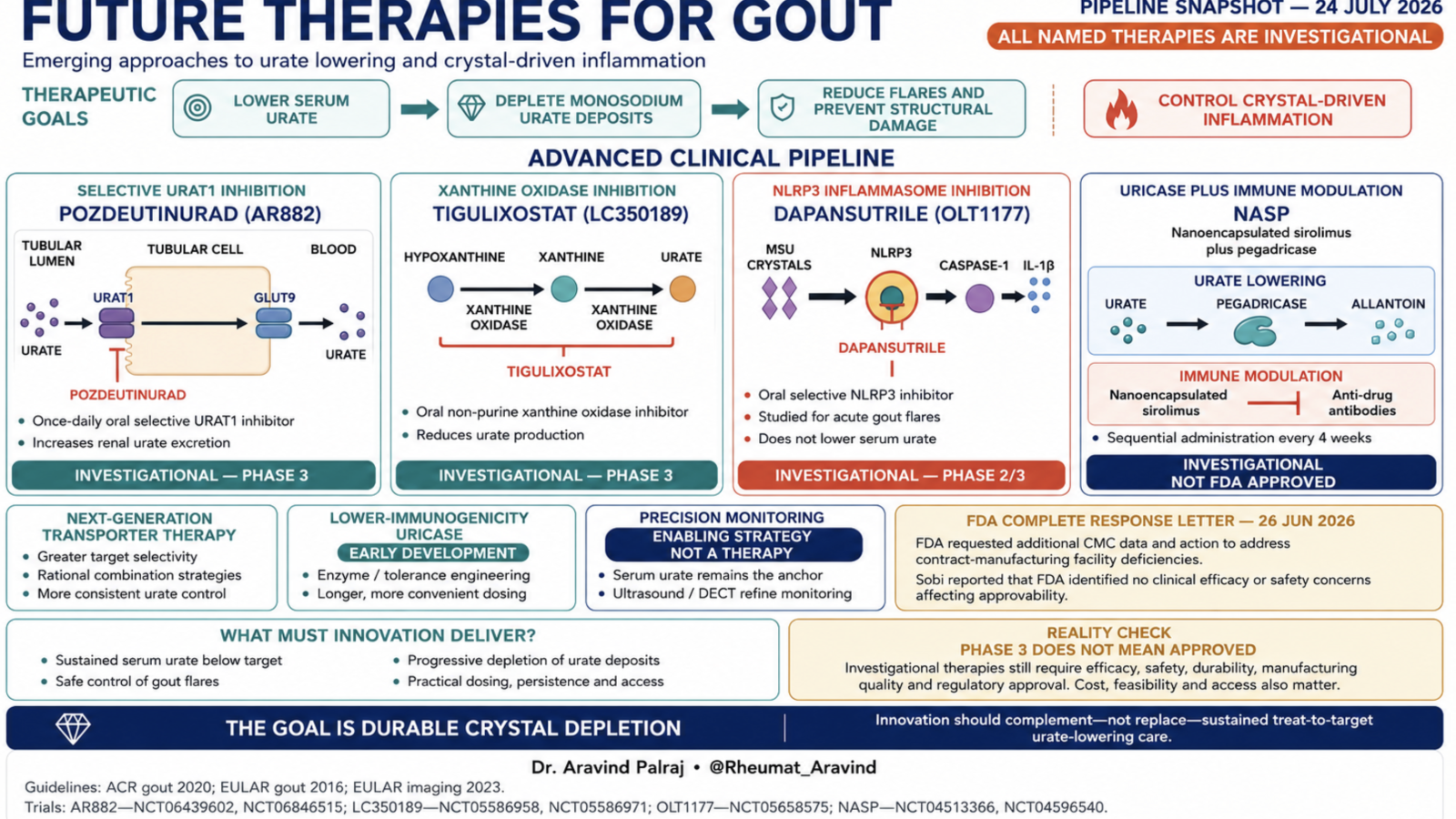 Future therapies for gout cover image